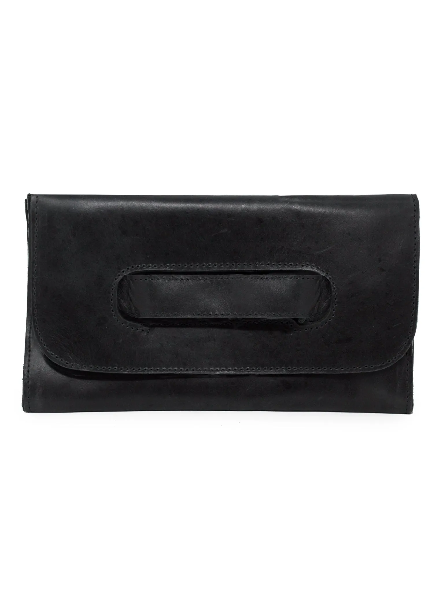 Able Mare Handle Clutch - Black