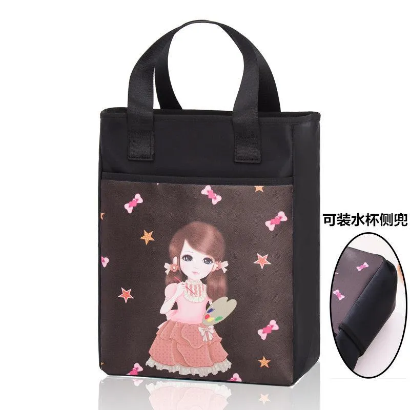 Anime Girl Padded Tote Bag