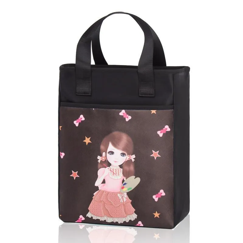 Anime Girl Padded Tote Bag