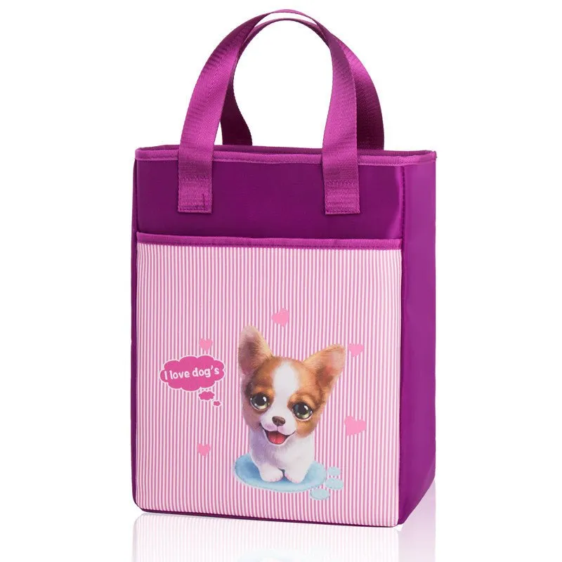 Anime Girl Padded Tote Bag