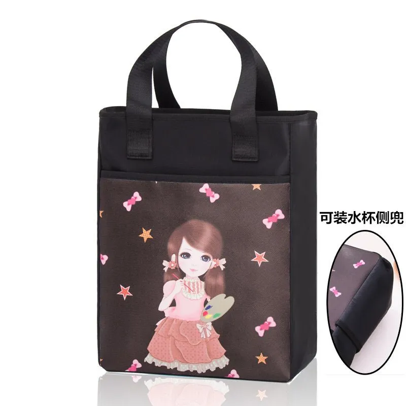 Anime Girl Padded Tote Bag