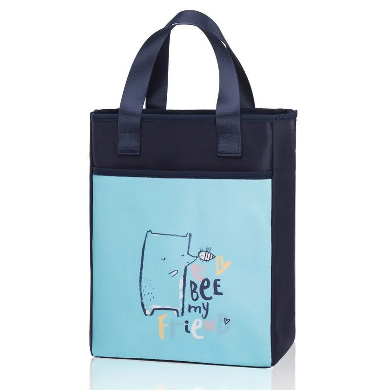 Anime Girl Padded Tote Bag