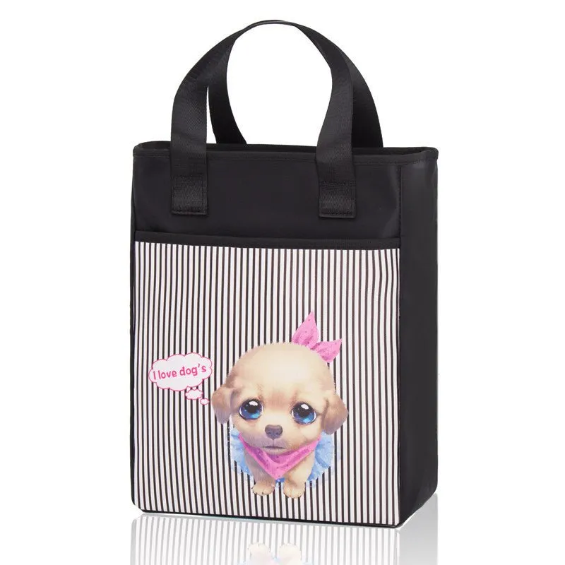Anime Girl Padded Tote Bag
