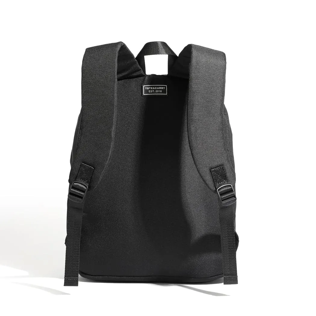 Black Nylon Backpack