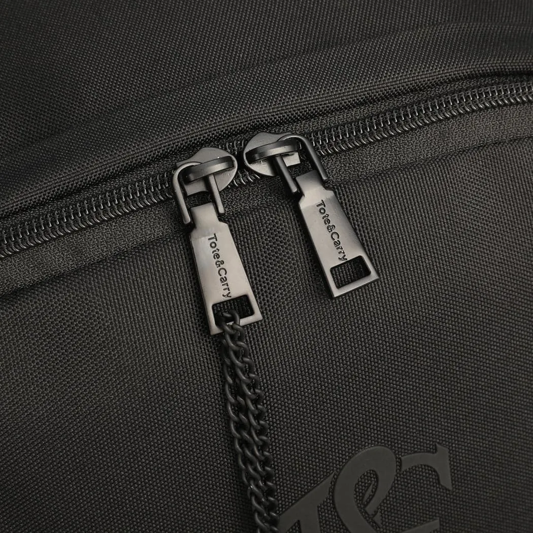 Black Nylon Backpack