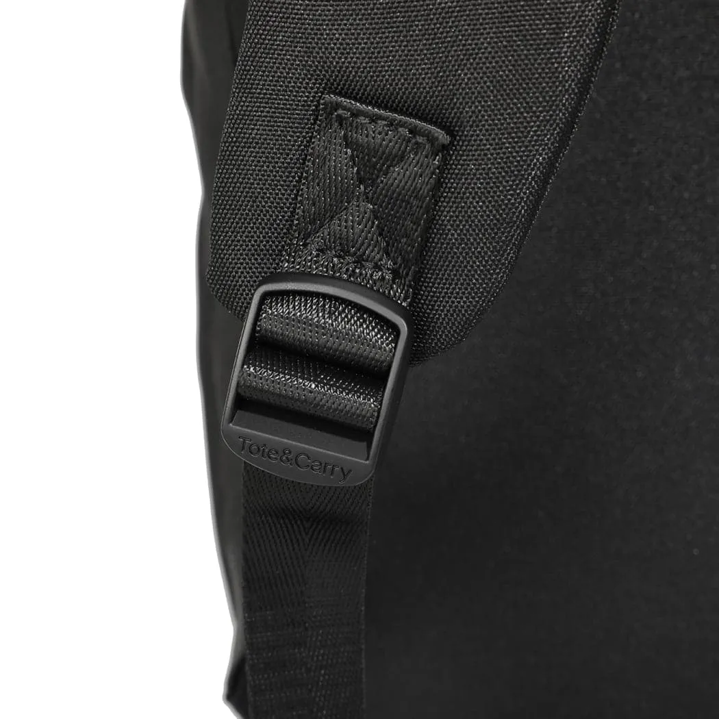 Black Nylon Backpack