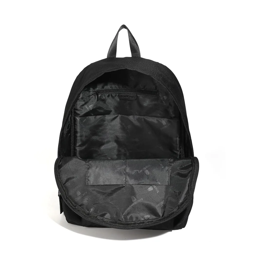 Black Nylon Backpack