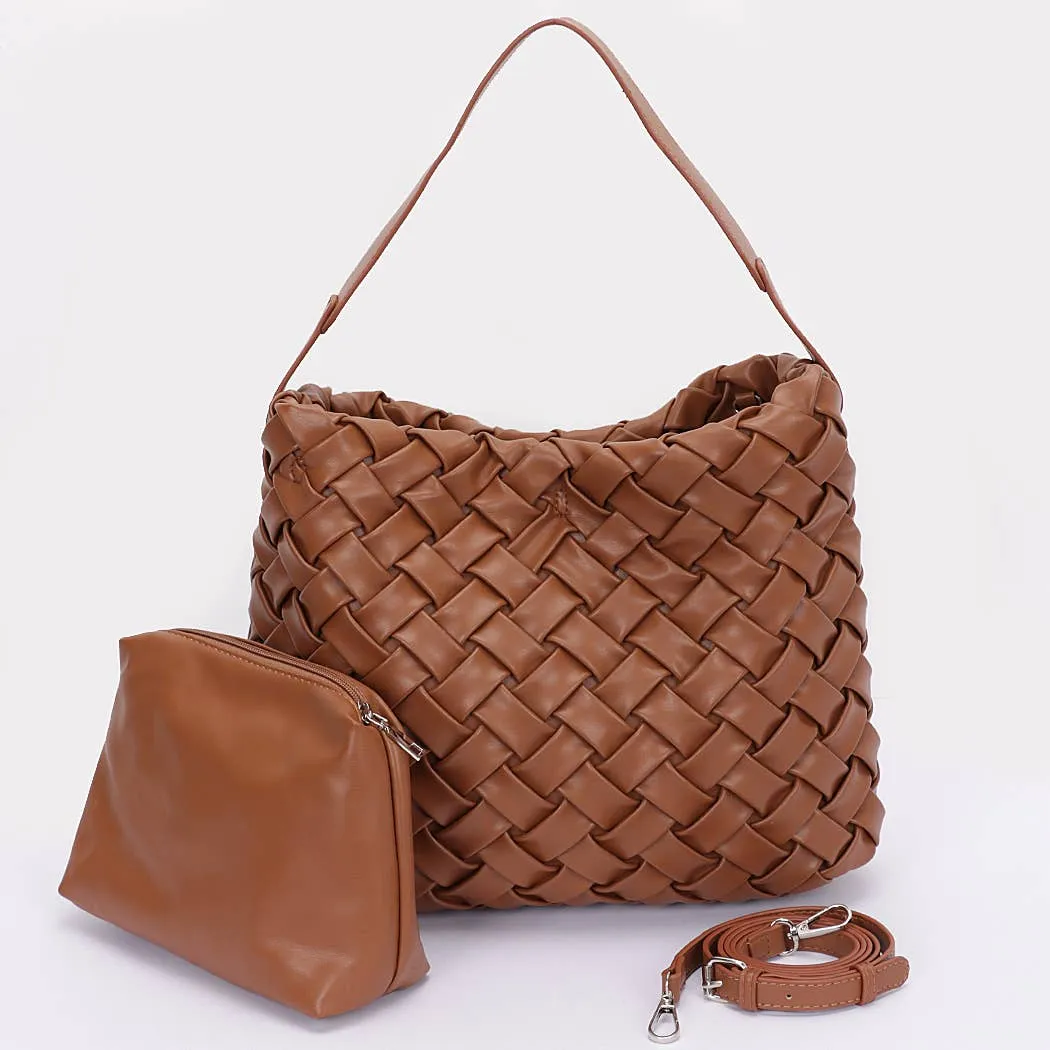 Braided Hobo Bag