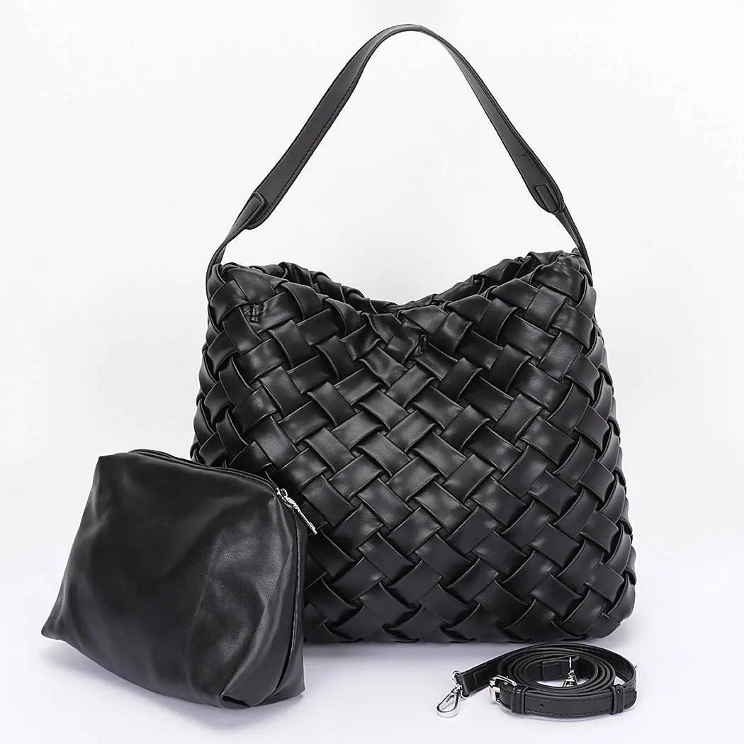 Braided Hobo Bag