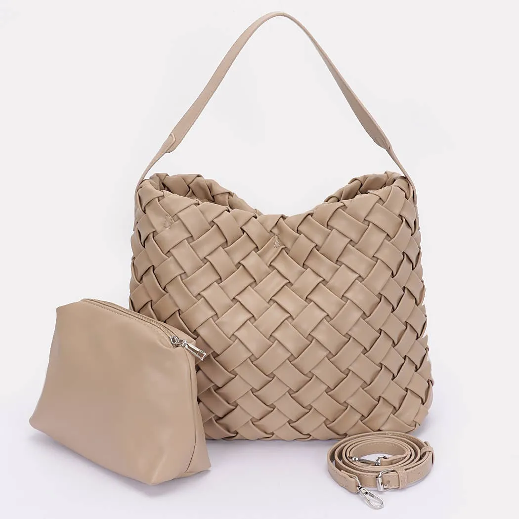 Braided Hobo Bag
