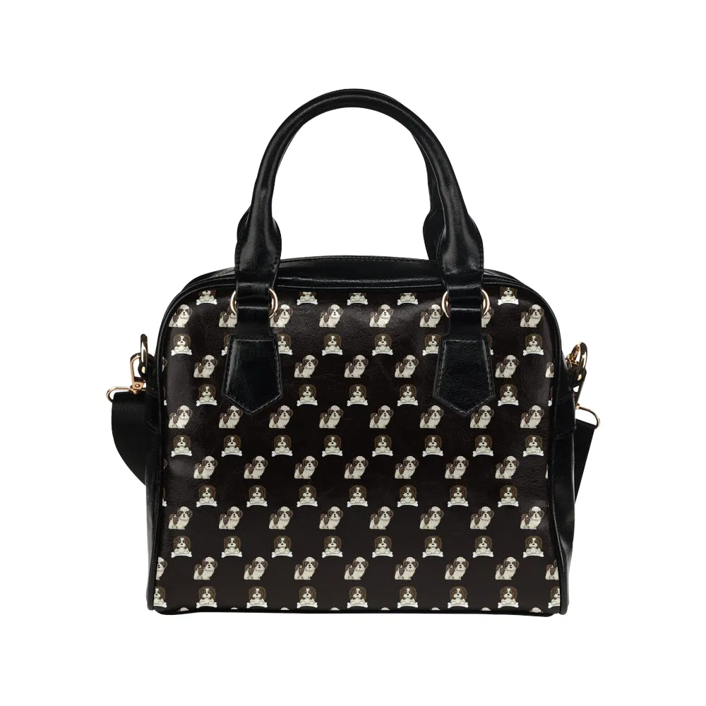 Cartoon Shih Tzu Shoulder Bag
