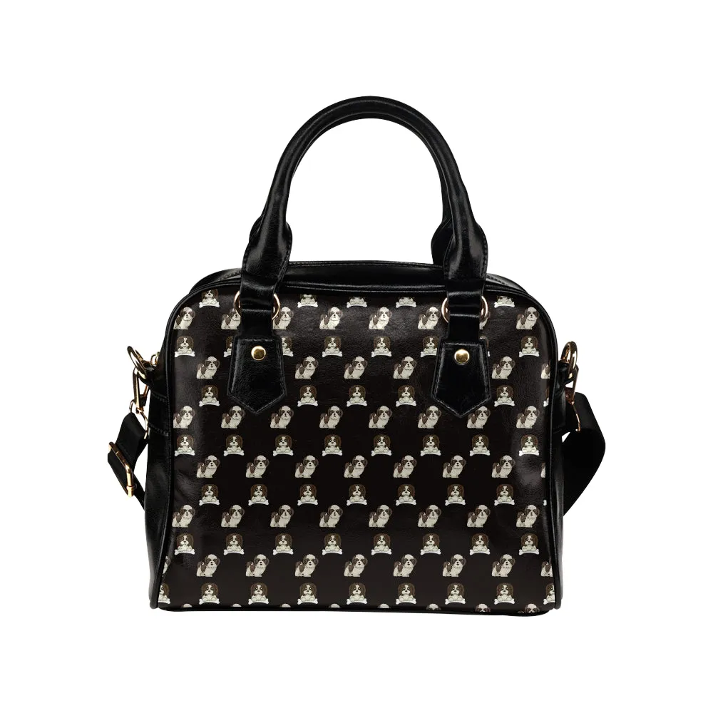 Cartoon Shih Tzu Shoulder Bag