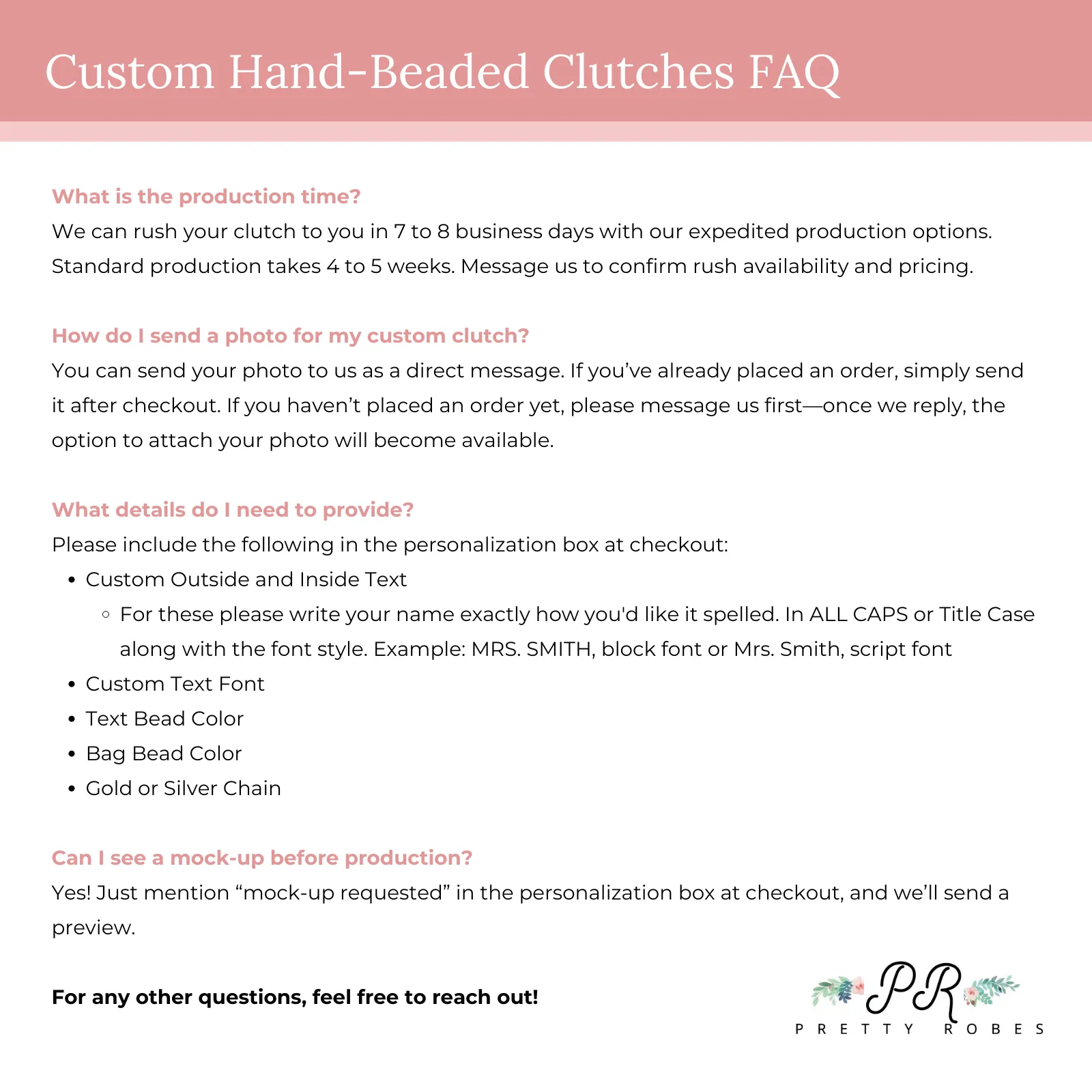 Custom Wedding Envelope Clutch Purse (ENV)