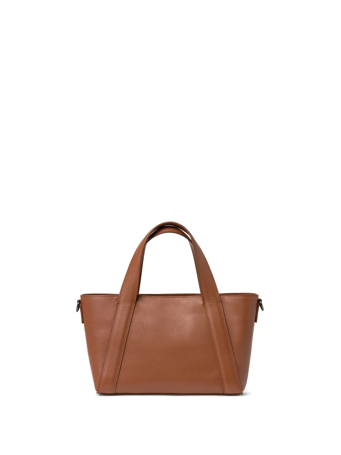 Kleine Alexa Tasche aus cognacfarbenem Leder