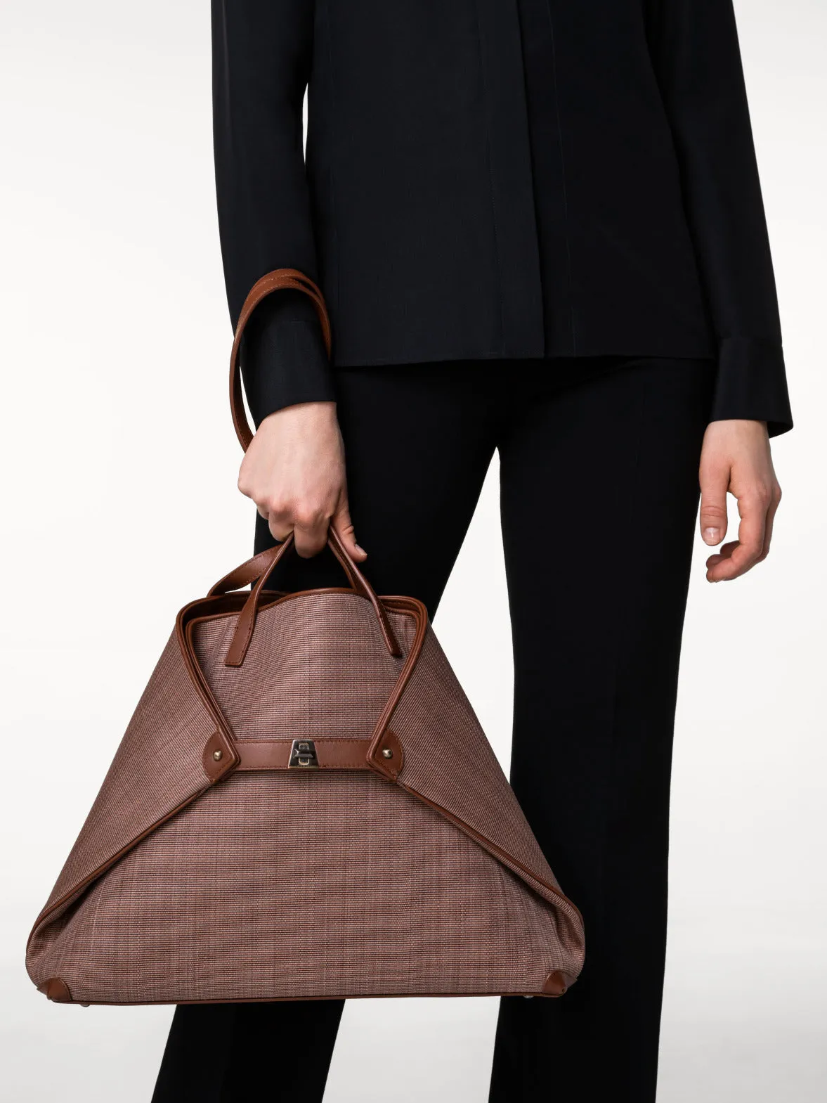Medium Ai Schultertasche aus Rosshaar