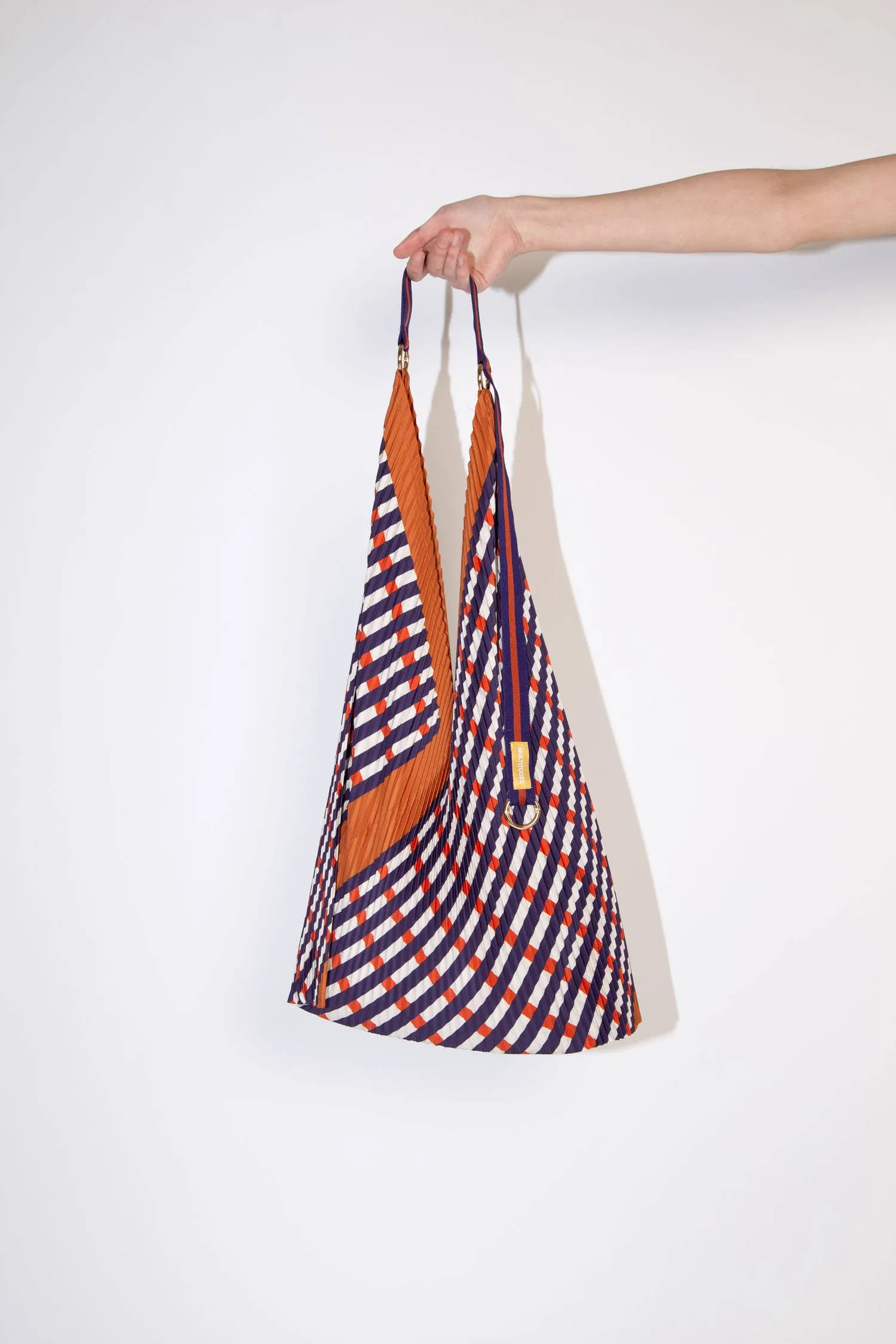PLEATED Y BAG SOPHIA TERRACOTTA