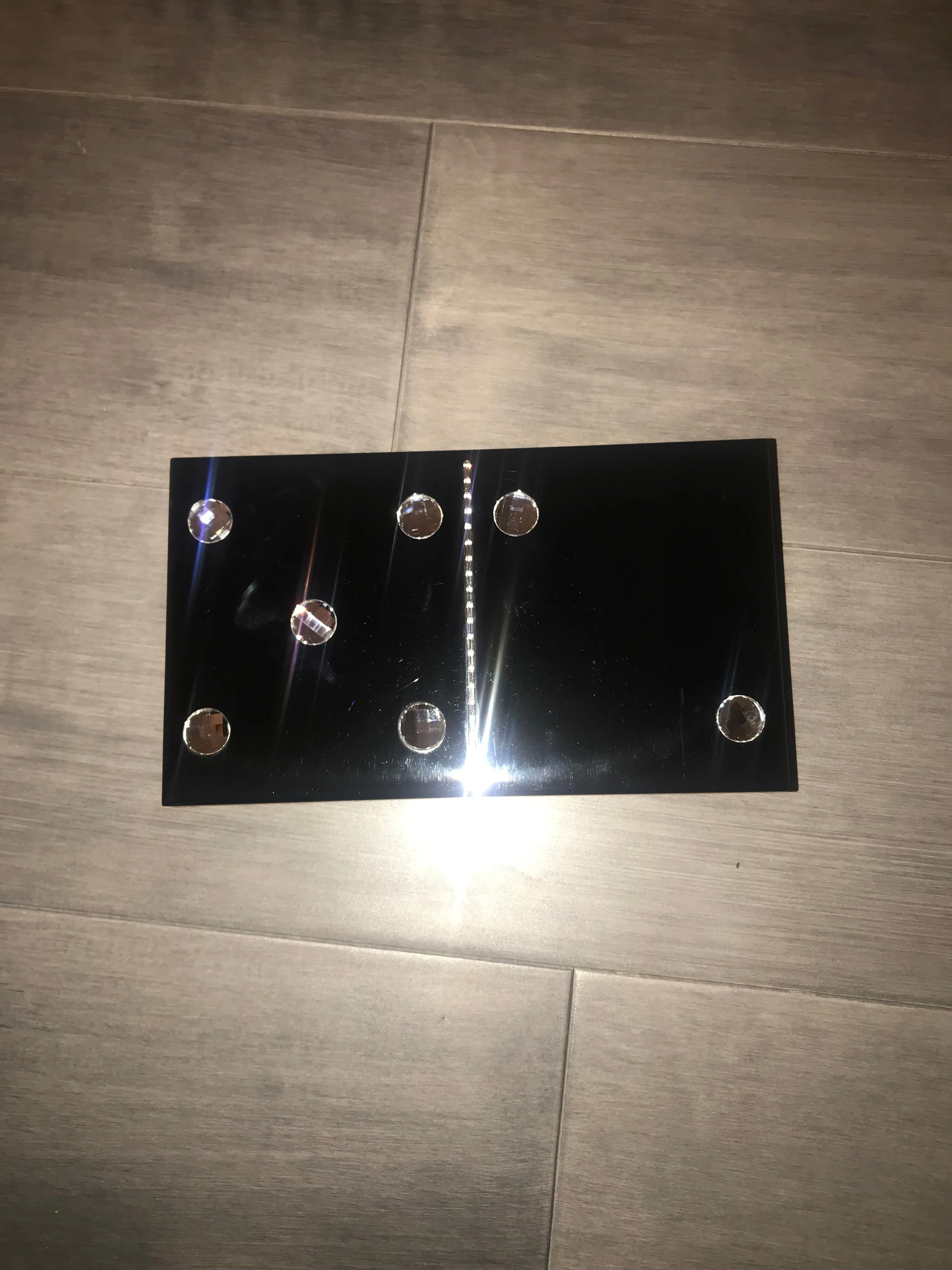 Plexi Dice clutch