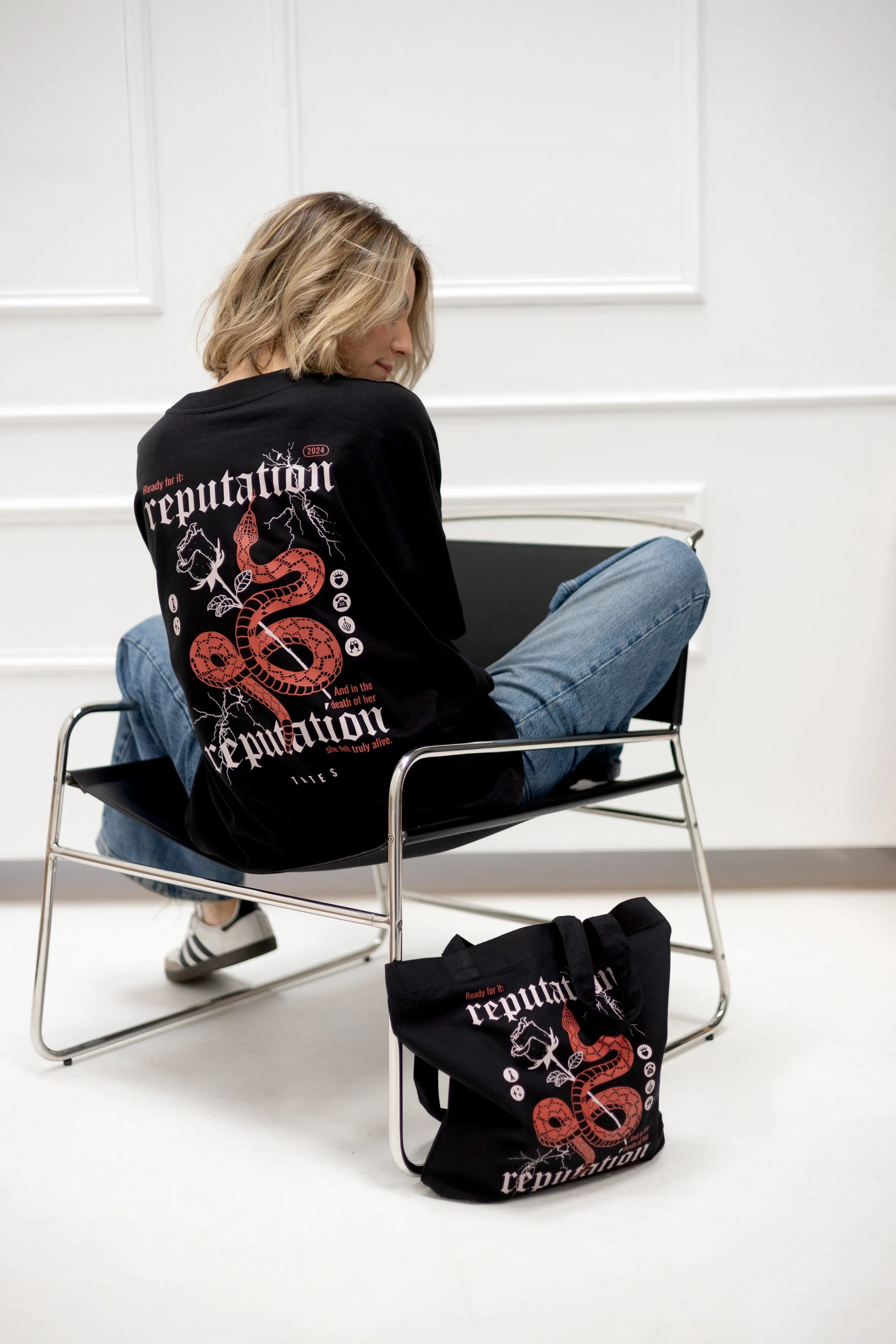 Tote bag mit "Reputation" Motiv