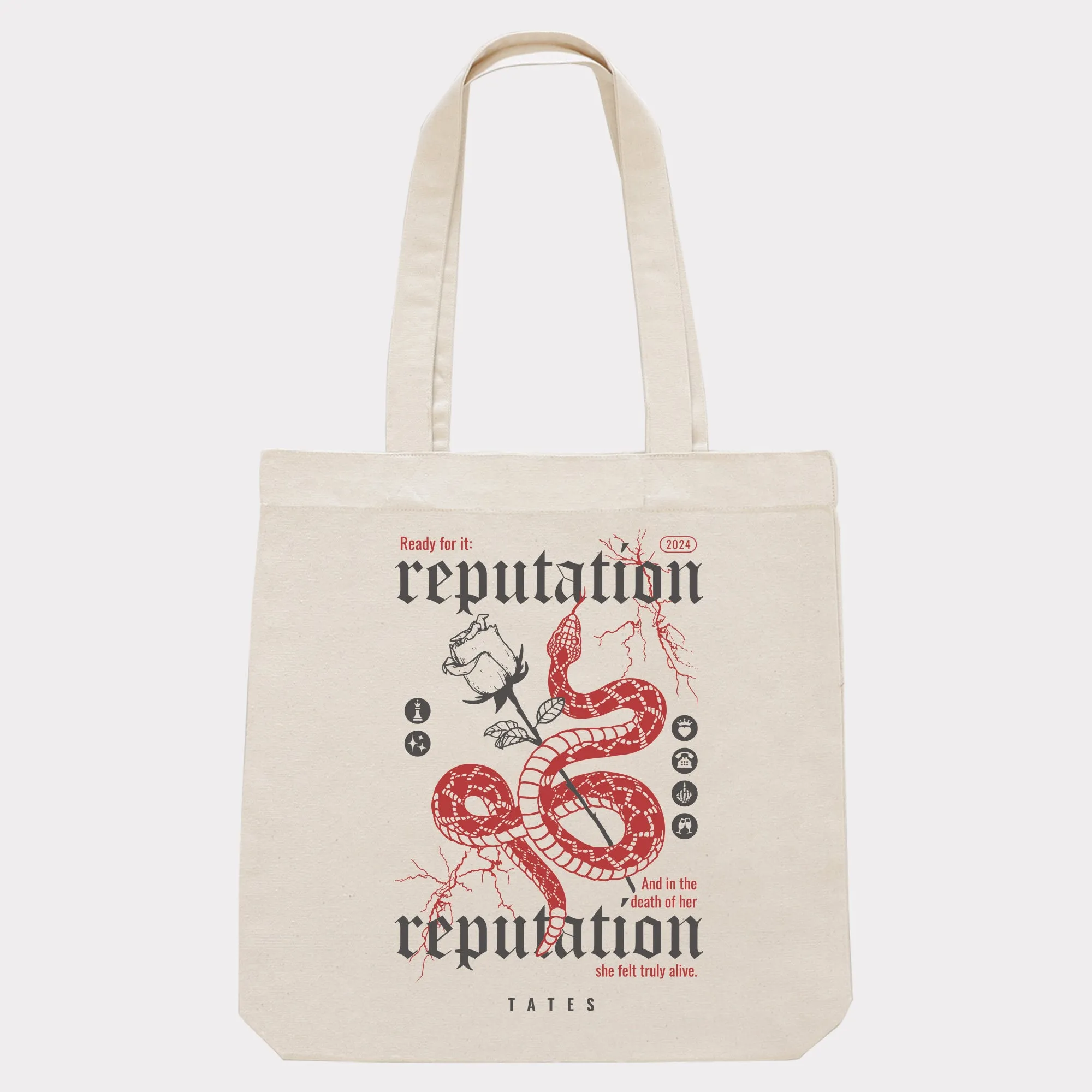 Tote bag mit "Reputation" Motiv