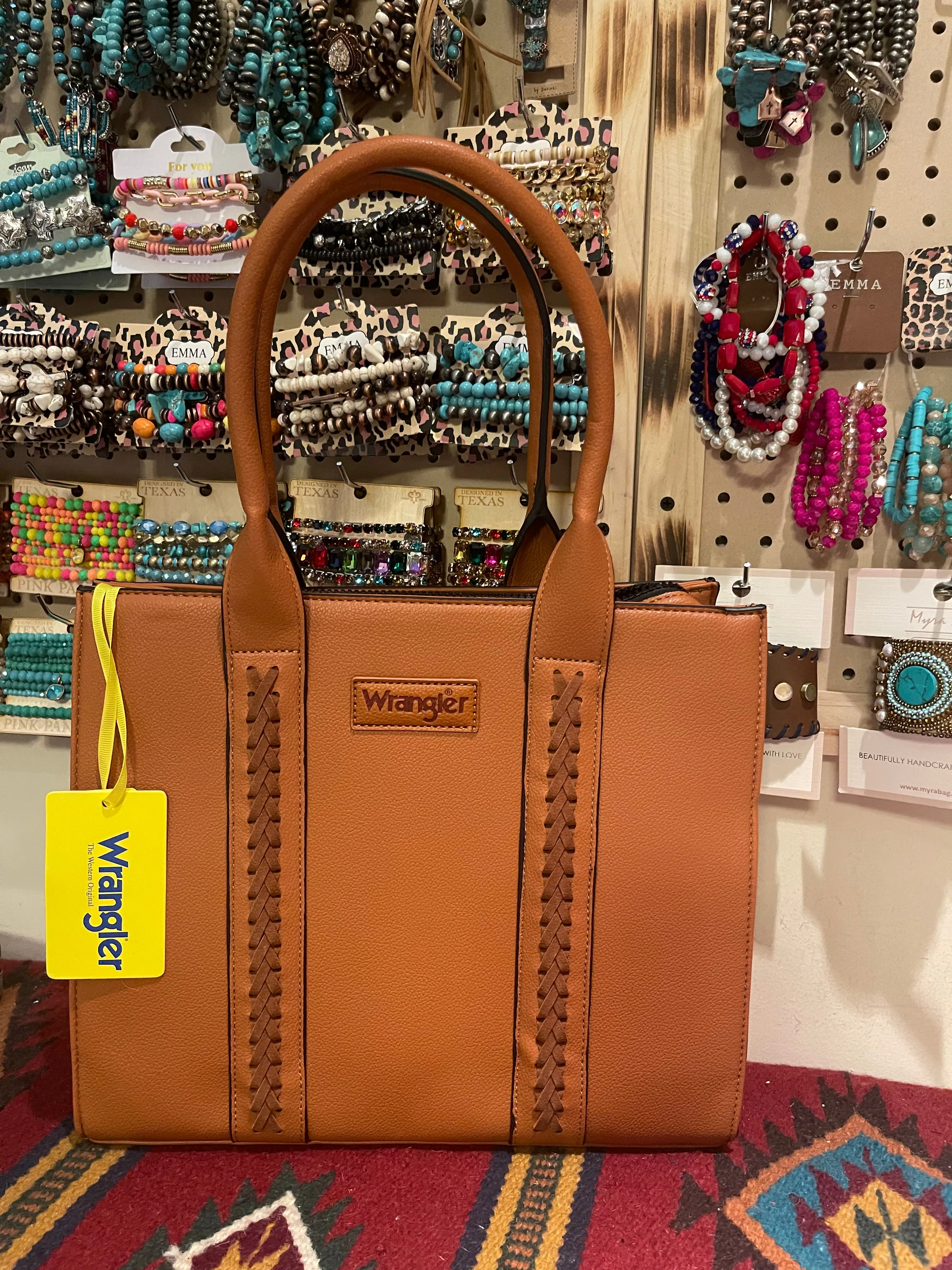 Wrangler leather TOTE purse